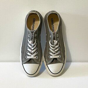 Converse Women's Size 7.5 All Star Gray & White Sneakers